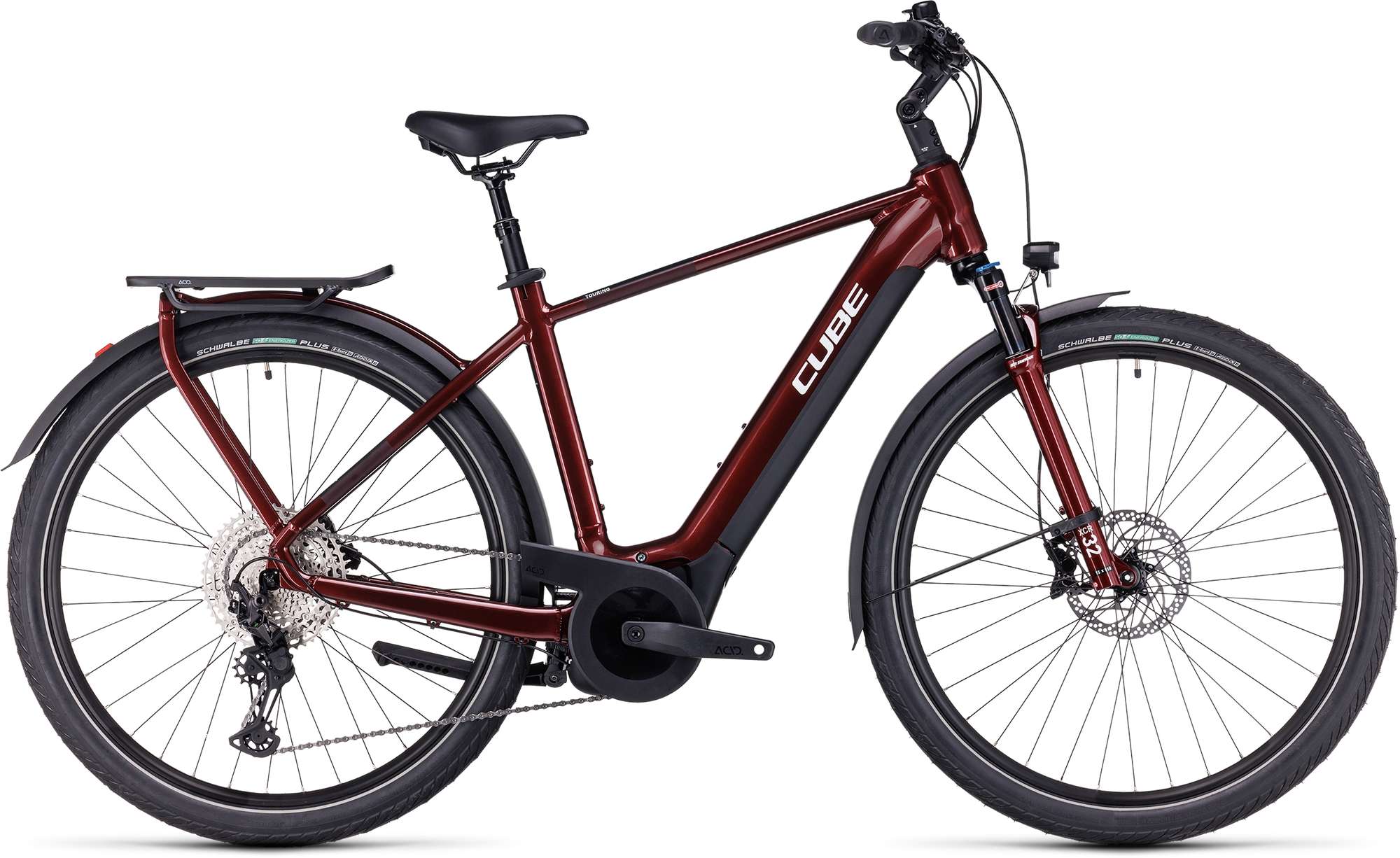 TOURING HYBRID EXC 625 RED/WHITE
