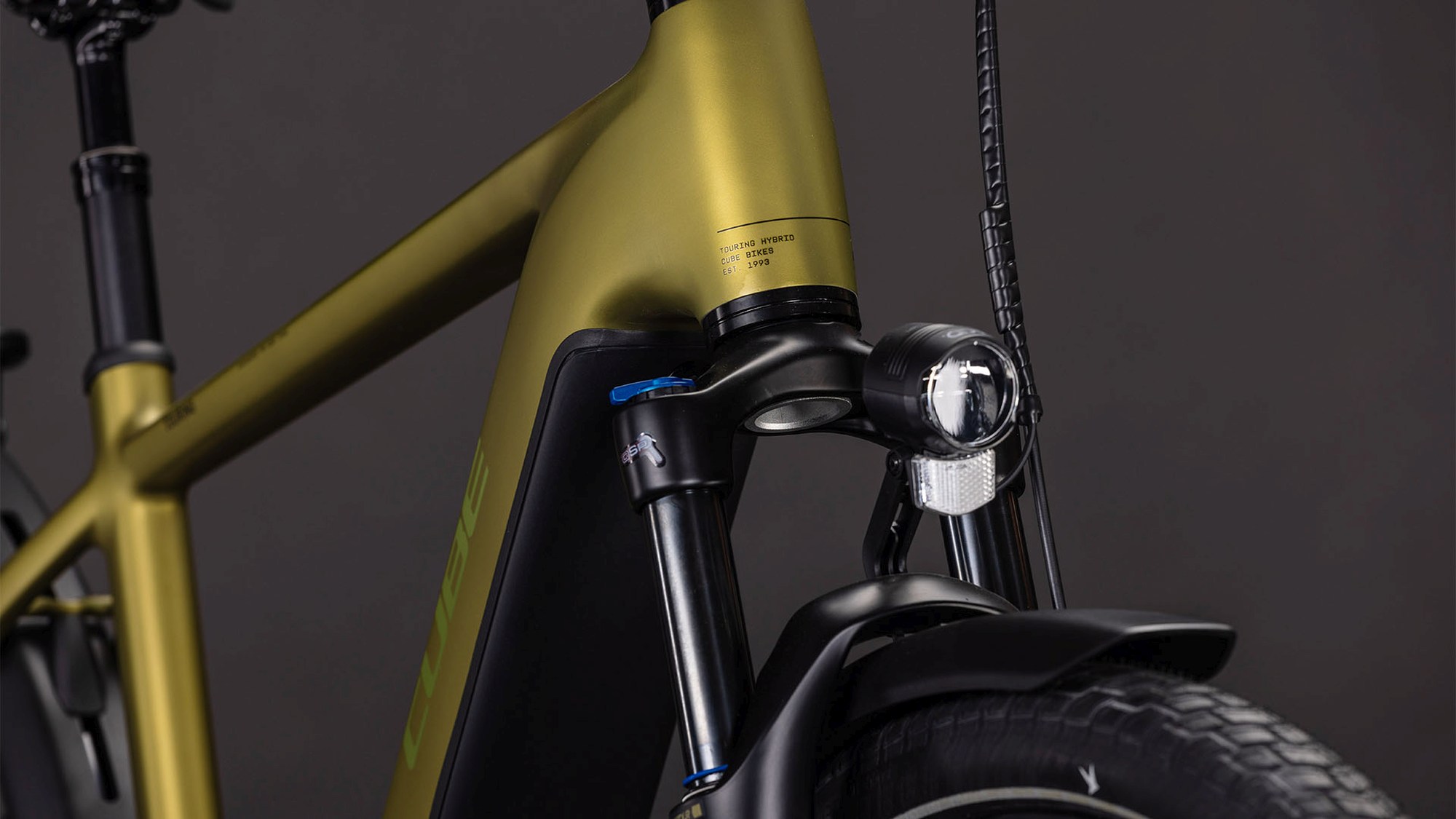 TOURING HYBRID PRO 800 GOLDENLIME/BLACK