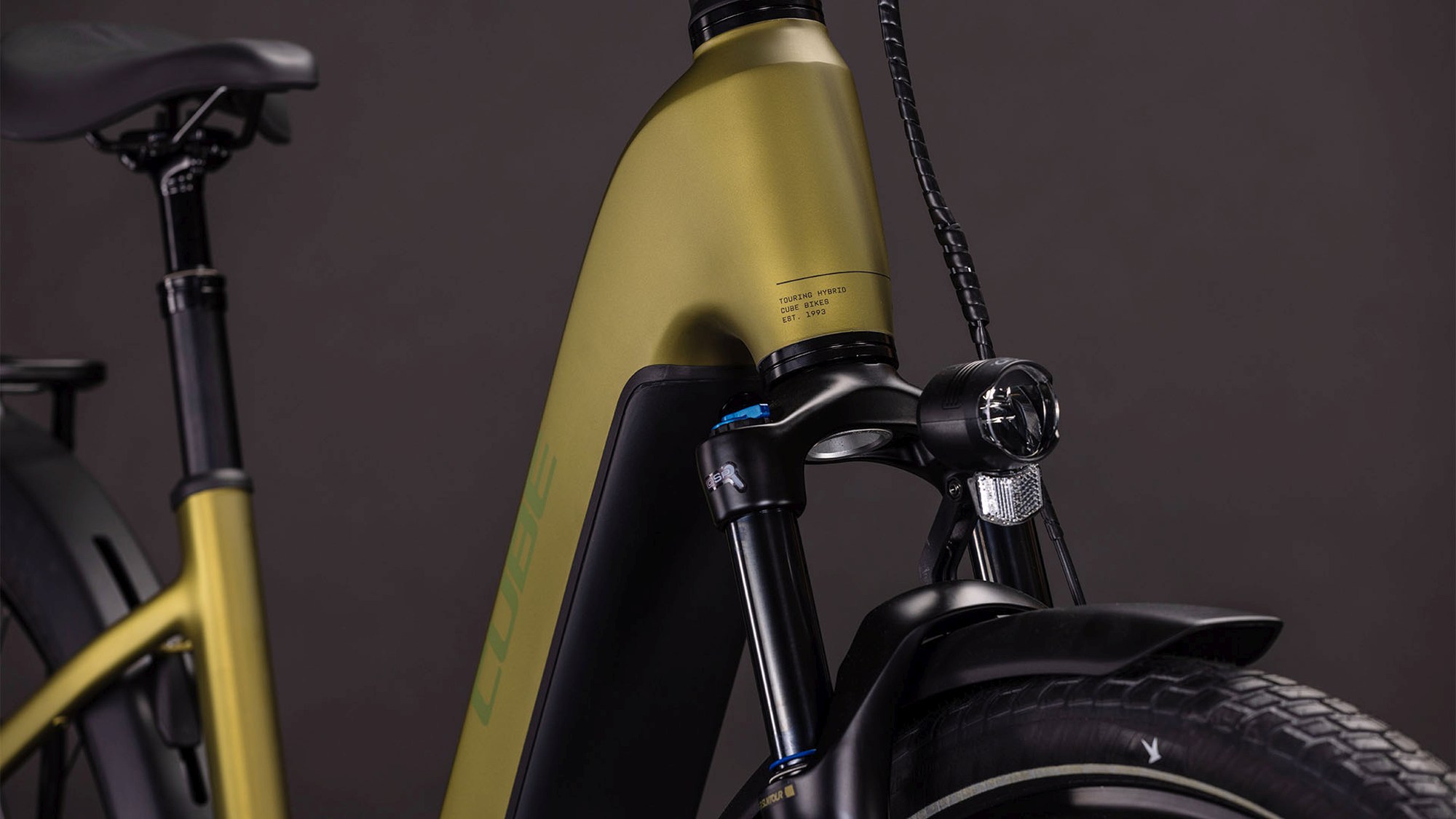 TOURING HYBRID PRO 800 GOLDENLIME/BLACK
