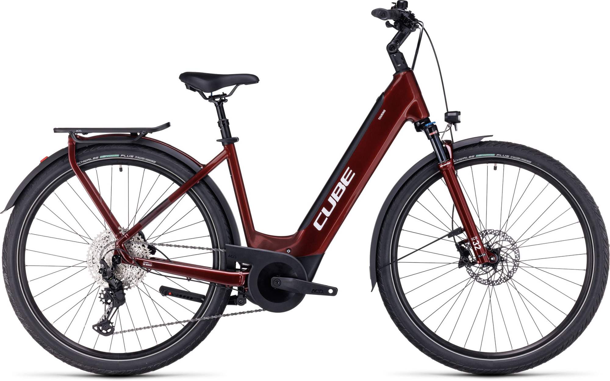 TOURING HYBRID EXC 625 RED/WHITE