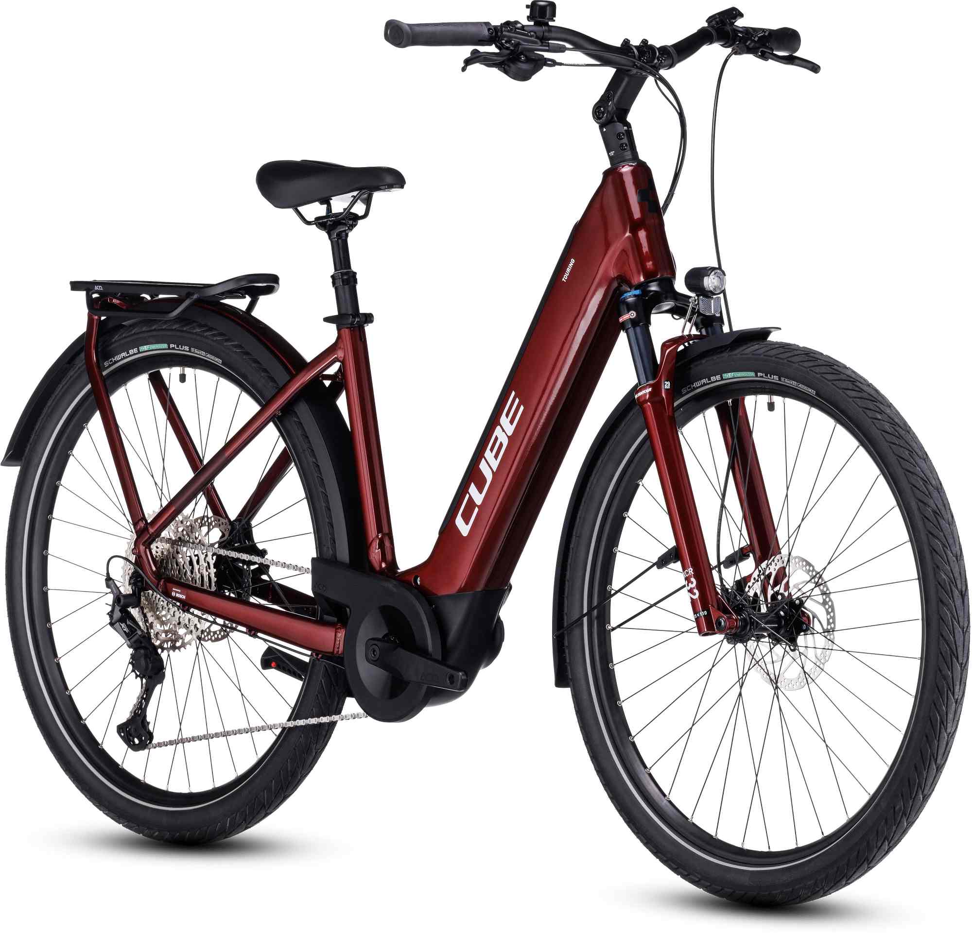 TOURING HYBRID EXC 625 RED/WHITE