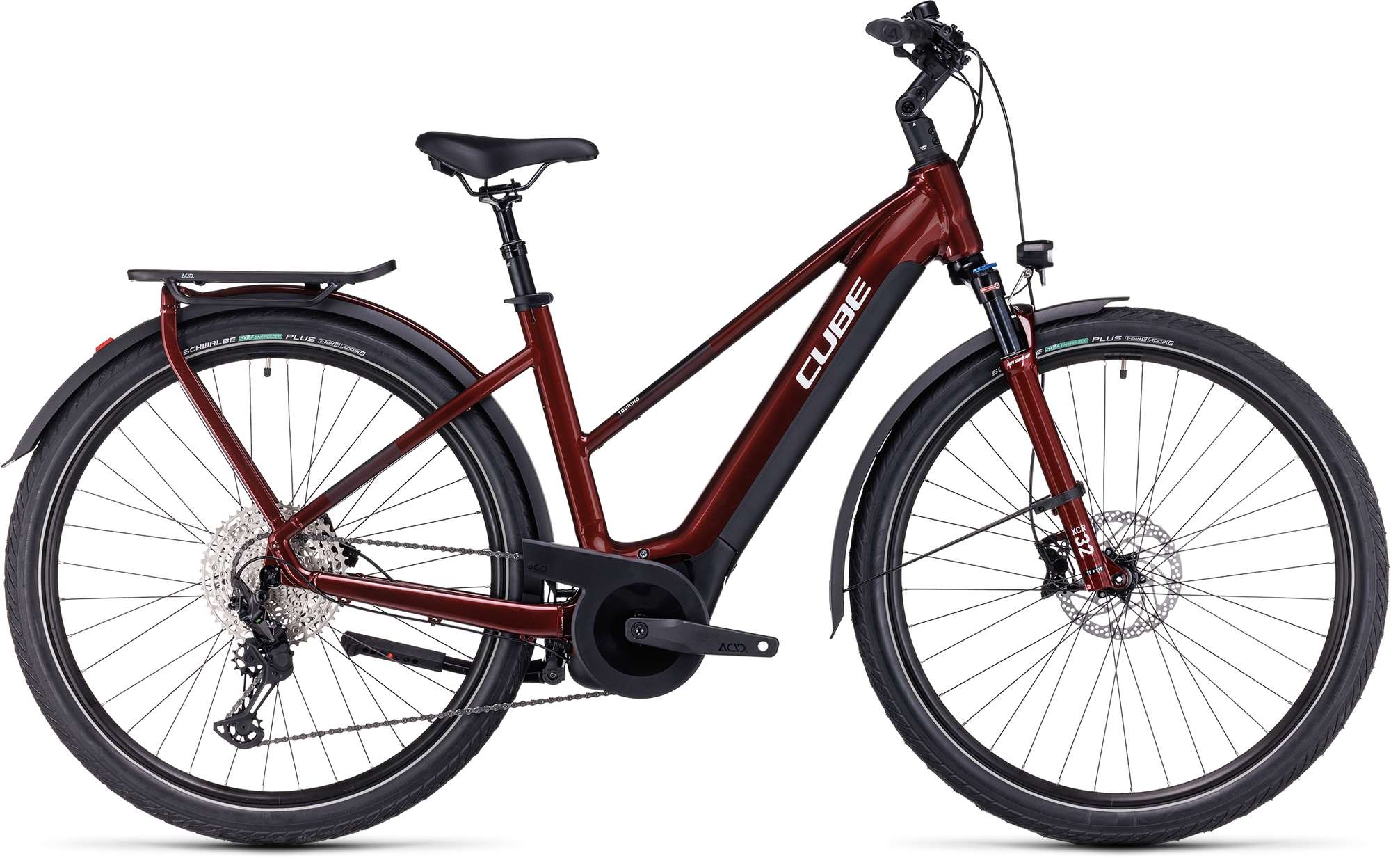 TOURING HYBRID EXC 625 RED/WHITE
