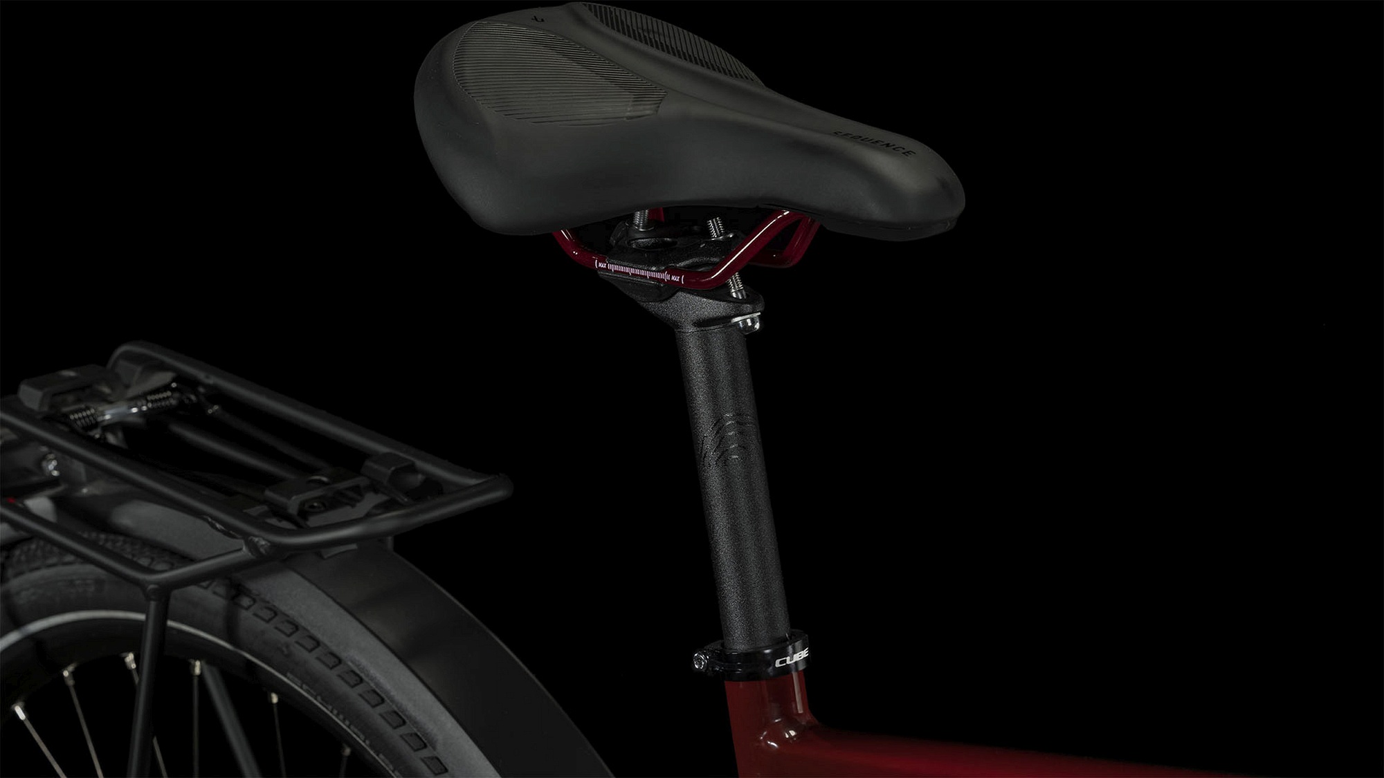 TRAVEL MIRRORRED/BLACK