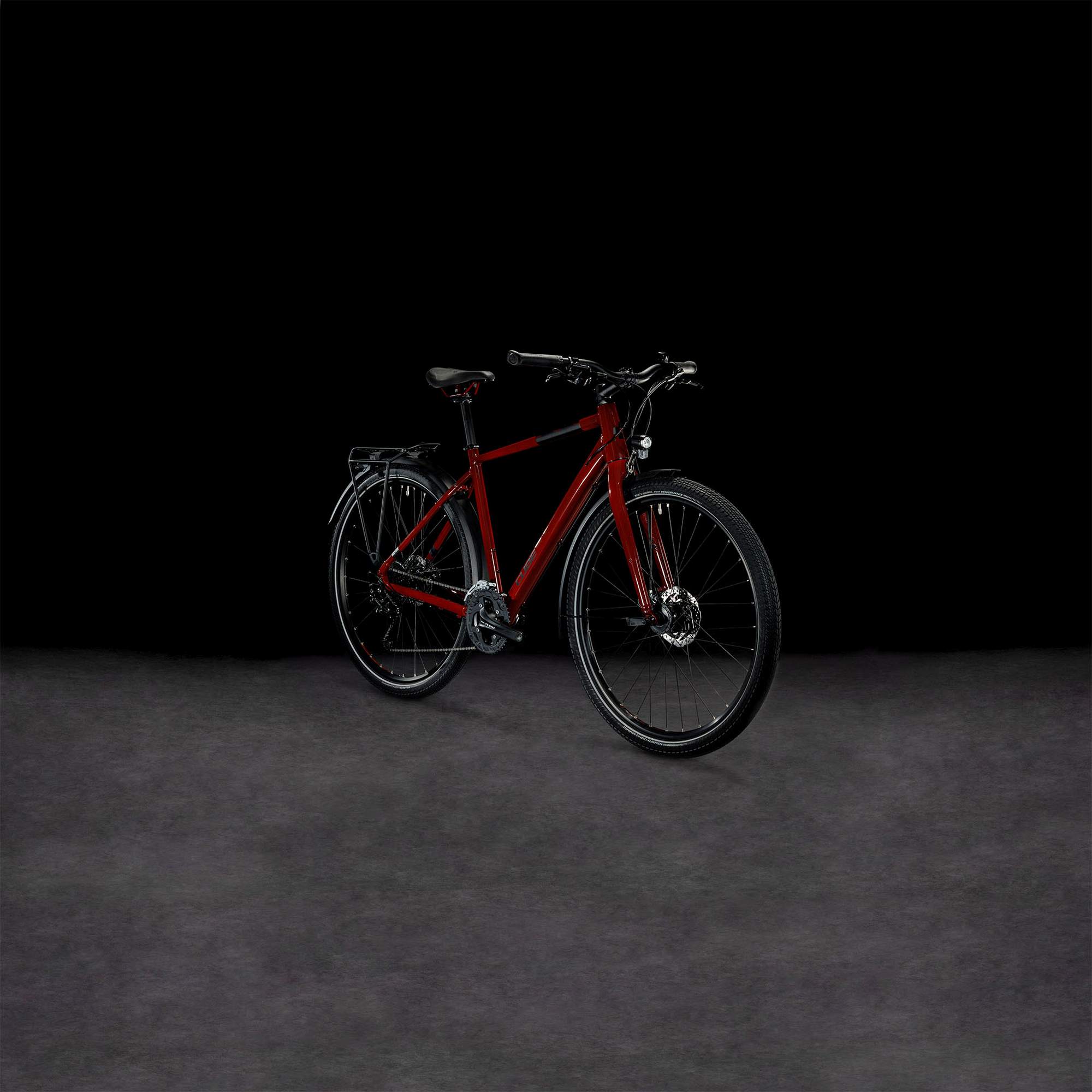 TRAVEL MIRRORRED/BLACK