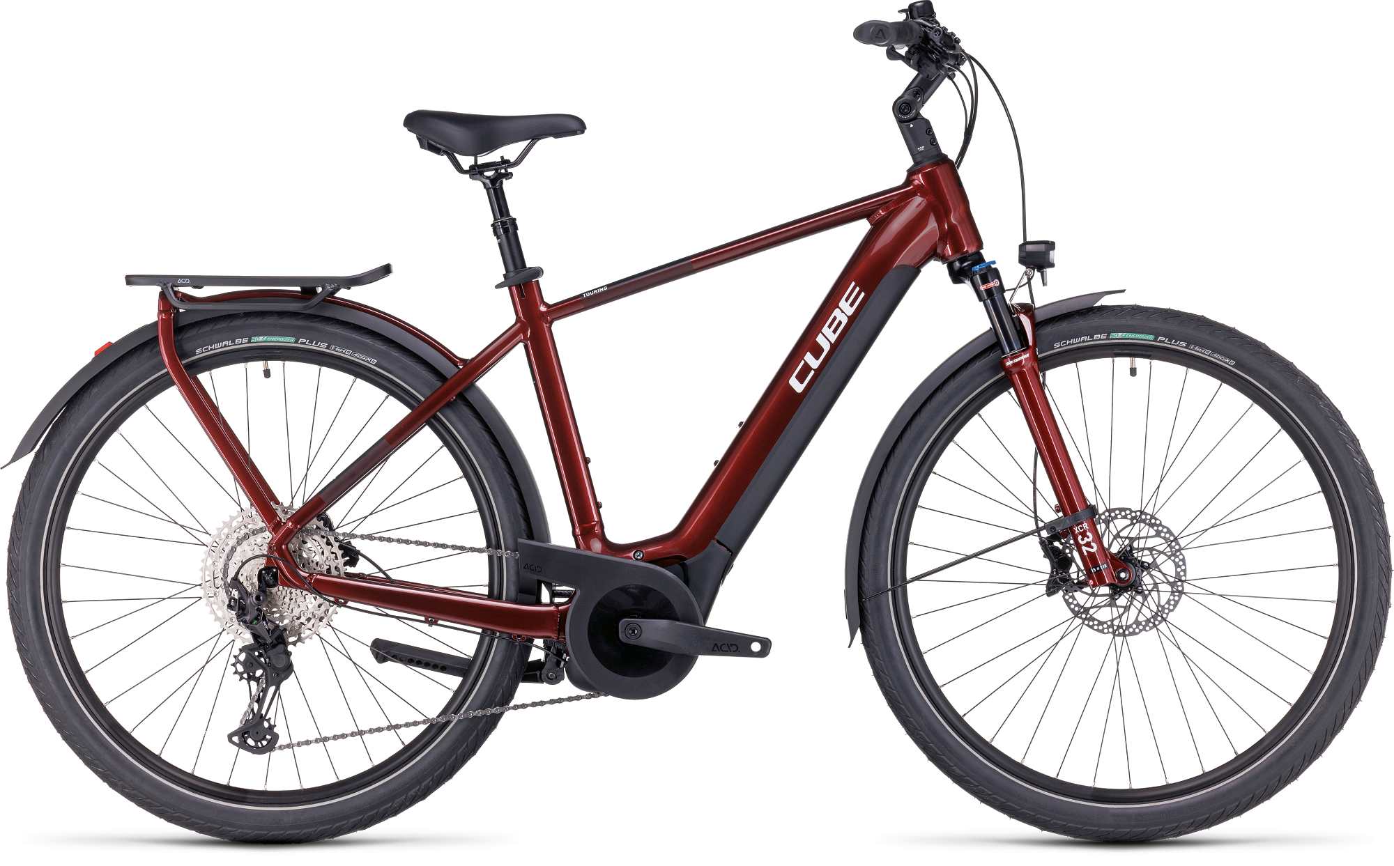 TOURING HYBRID EXC 625 RED/WHITE