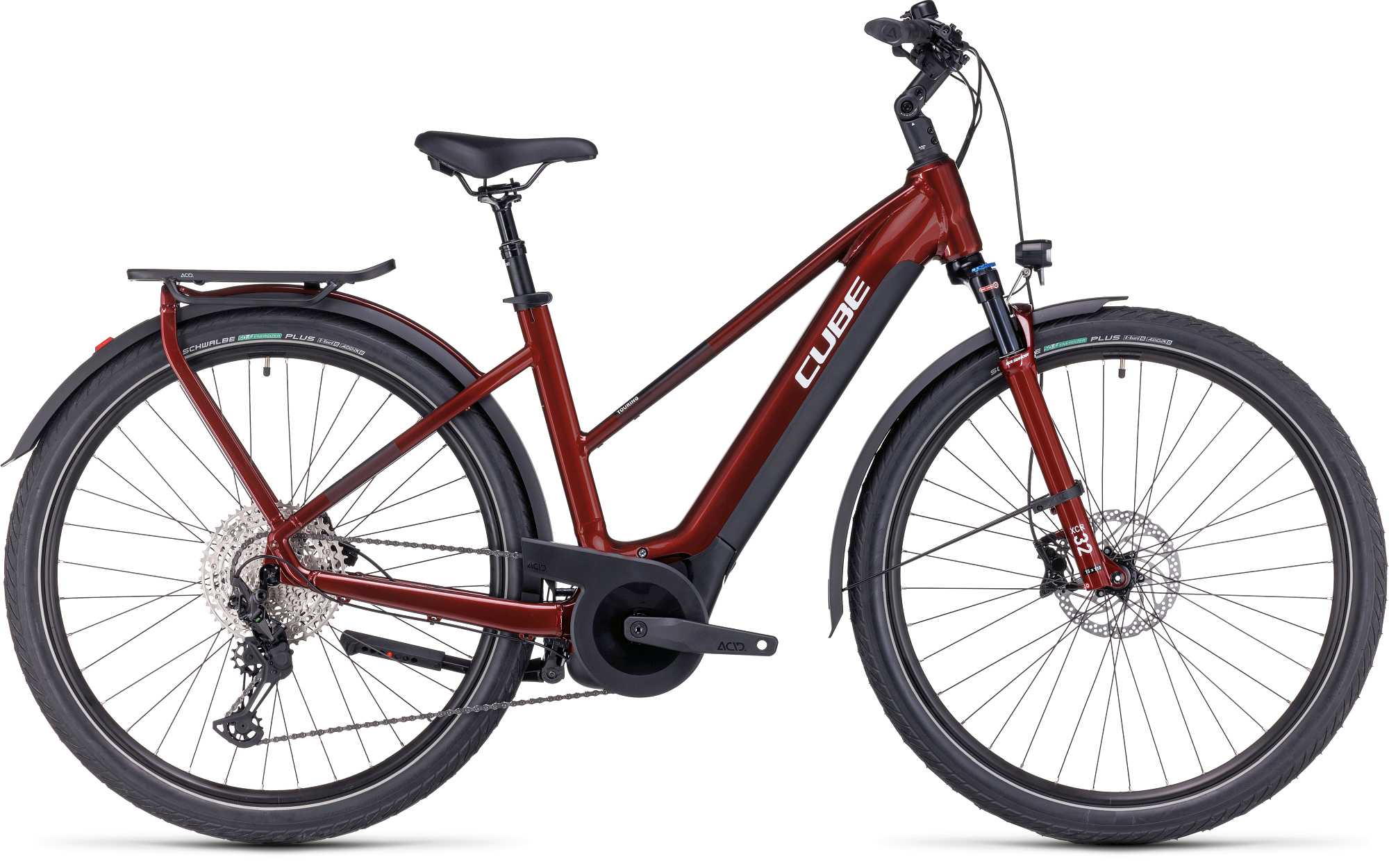 TOURING HYBRID EXC 625 RED/WHITE