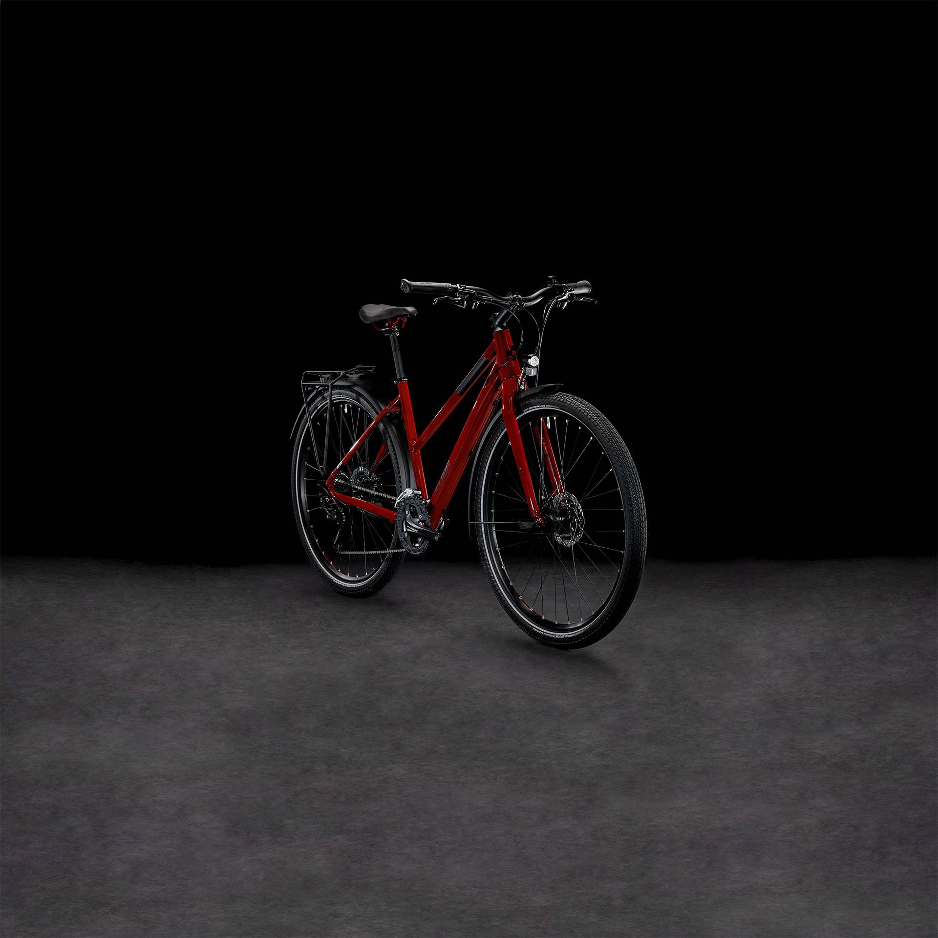 TRAVEL MIRRORRED/BLACK