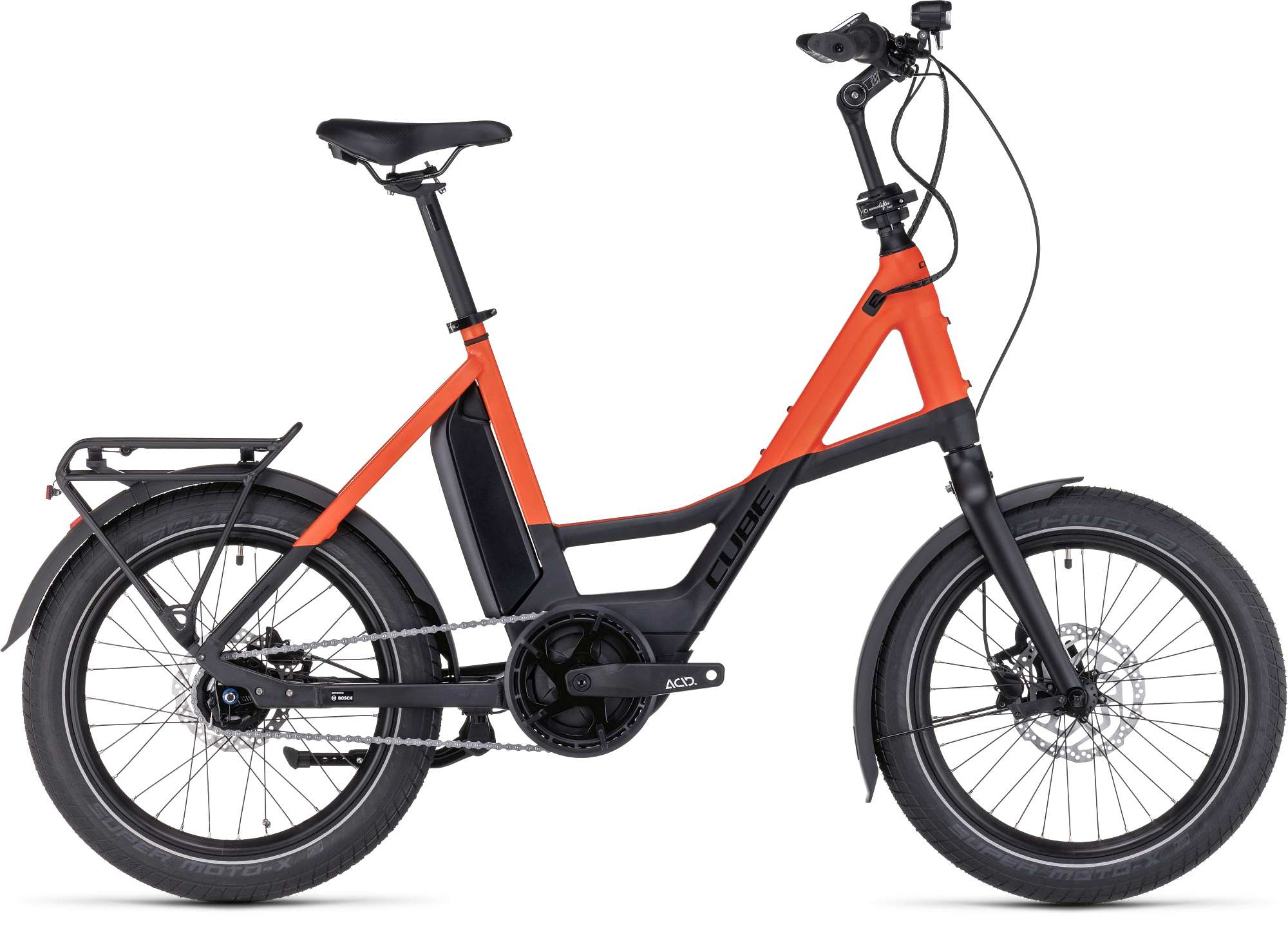 COMPACT HYBRID 500 BLACK/SPARKORANGE