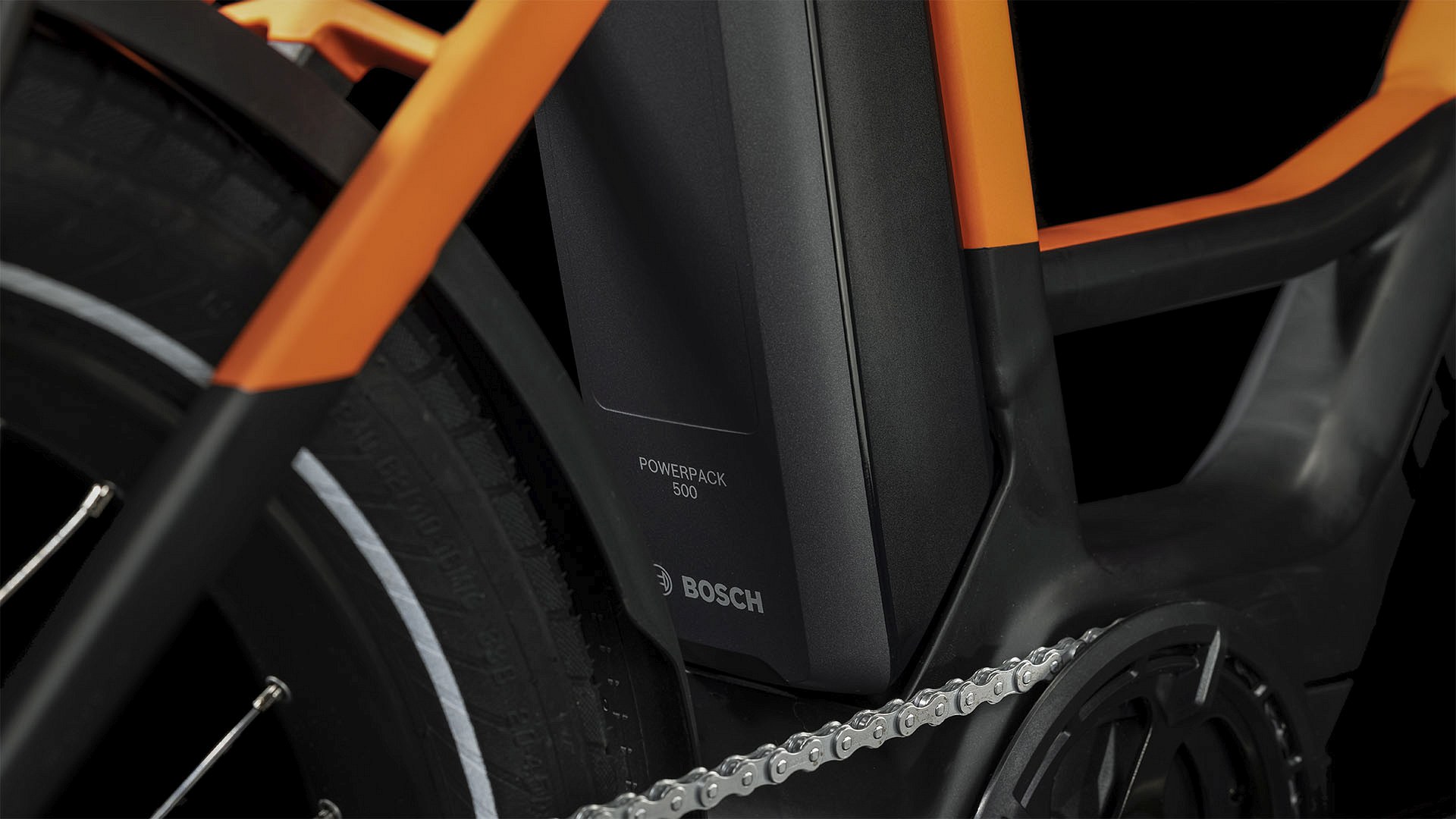 COMPACT HYBRID 500 BLACK/SPARKORANGE